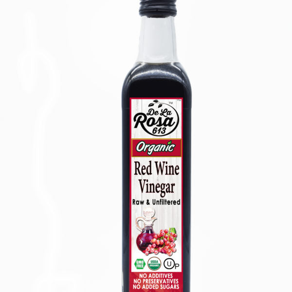 Organic Raw Unfiltered Red Wine Vinegar