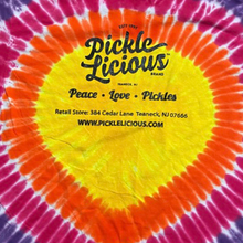 Load image into Gallery viewer, Pickle Licious Tie-Dye T-shirt
