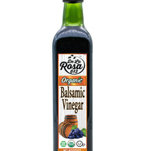 Load image into Gallery viewer, Green bottle of De La Rosa balsamic vinegar
