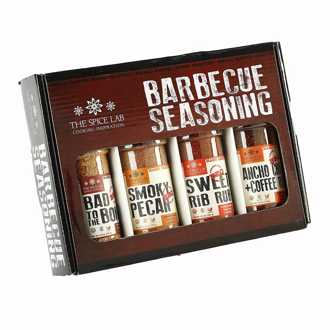 The Spice Lab BBQ Barbecue Spices and Seasonings Set