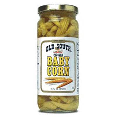 Pickled Baby Corn - 16oz.