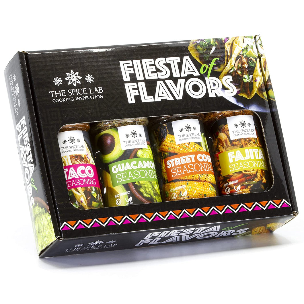 The Spice Lab Fiesta Mexican Seasoning Gift Set